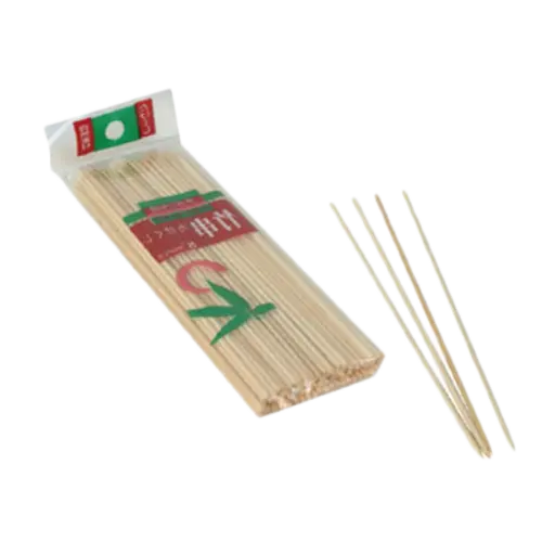 10" Bamboo Skewers – 100-Count Pack – Thunder Group Bast010 1