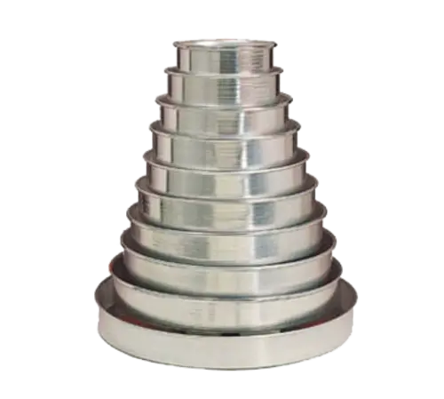10" X 2" Straight-Sided Deep-Dish Aluminum Pizza Pan – American Metalcraft Ha80102 1