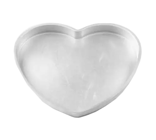 16-Inch Heart-Shaped Aluminum Pizza Baking Pan – American Metalcraft Hpp16 1