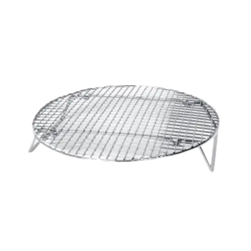 17.75-Inch Nickel-Plated Round Steam Rack – Thunder Group 1