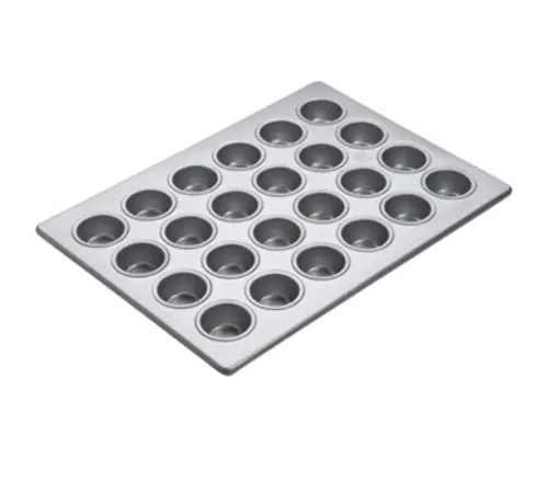 24-Cup Mini Muffin Tin – Efficient, Even-Heating Bakeware By Crown Brands 1