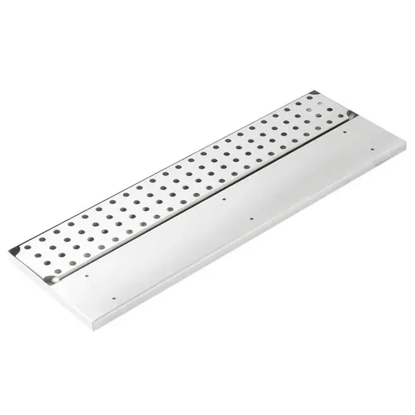 24" Stainless Steel Bar Drink Rail Drainer – E-Bdrd-8X24 1