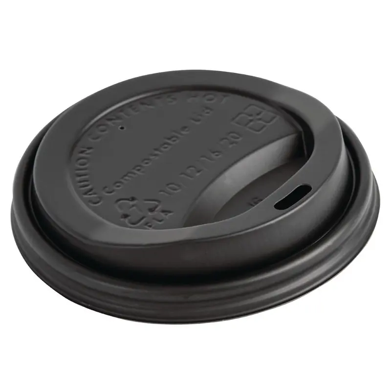 340Ml Compostable Hot Cup Lids – 1000-Unit Bulk Pack (Ds053) 1