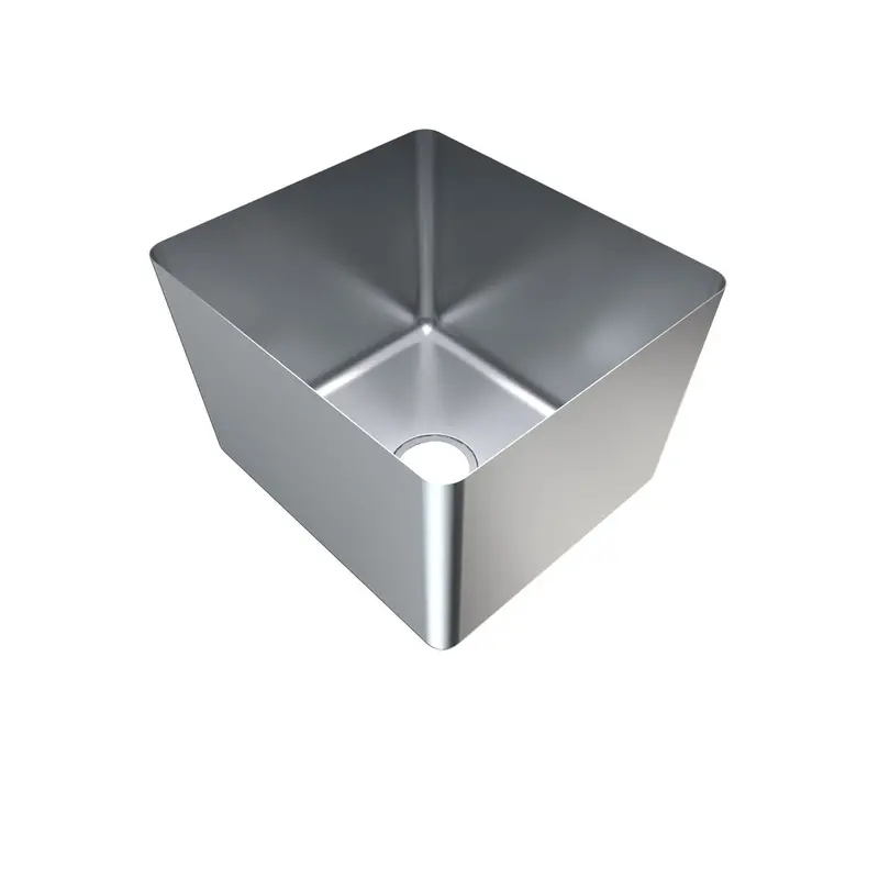 3Monkeez Economy Sink Bowl – 450 × 400 × 250Mm, Hand-Fabricated 1.2Mm Ss 1