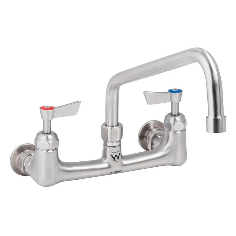 3Monkeez Exposed Stainless Steel Wall-Mount Tap With 8" Spout – T-3Mew08 1