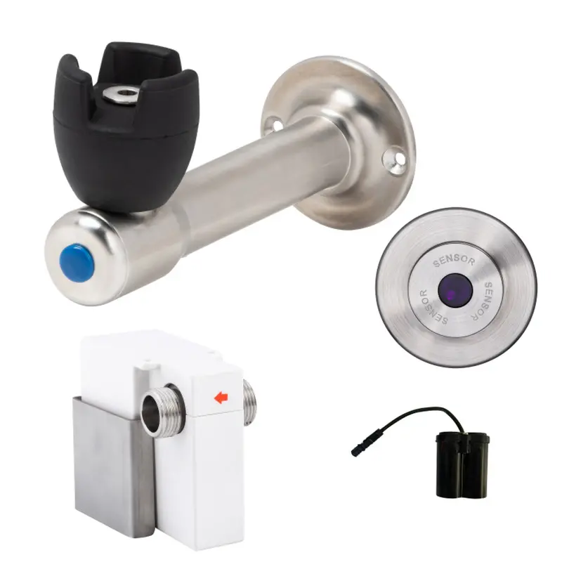 3Monkeez T-3Mss-Bub90Swb 90° Wall-Mounted Battery-Powered Silicone Mouthguard Bubbler 1