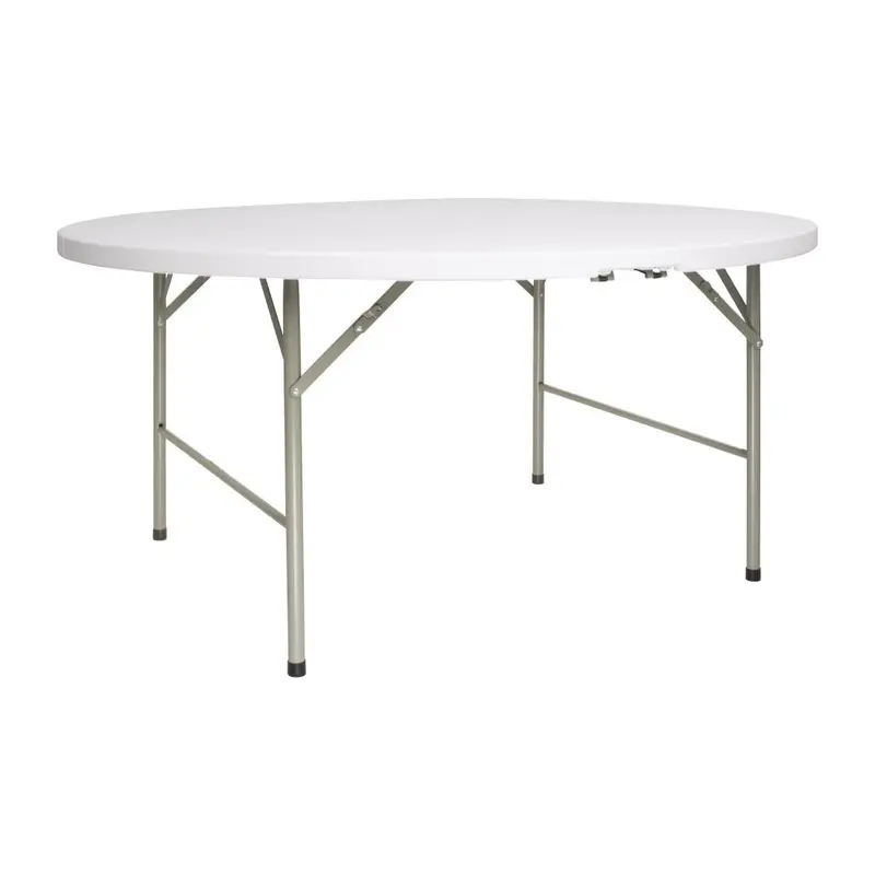 5-Foot Folding Round Centre Table – Lightweight & Portable – Bolero Cc506 1