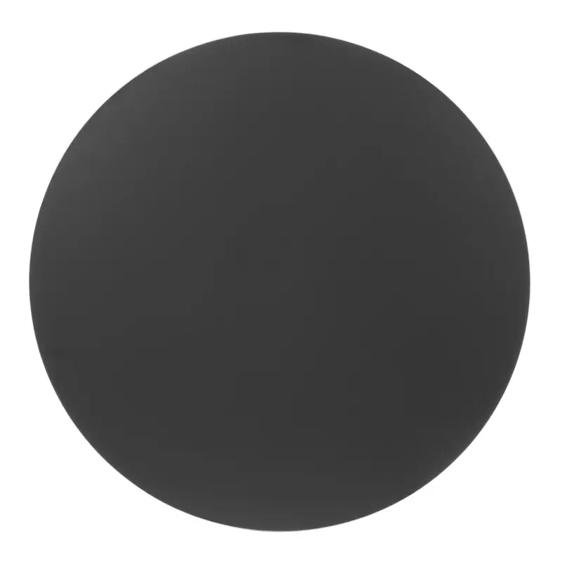 600Mm Matte Black Round Outdoor Table Top – Bolero Fu531 1