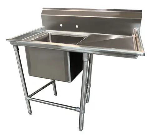 Advance Tabco 94-41-24-36R 66-Inch Single-Compartment Regaline Sink With Right-Side Drainboard 1