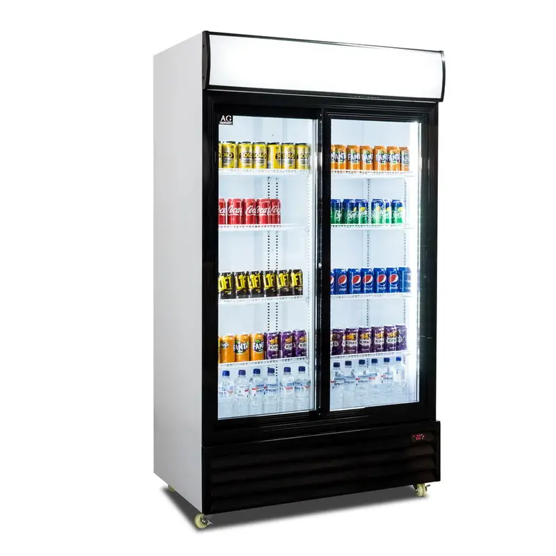 Ag Cu1000Tng-Sd 1000L Glass-Sliding-Door Commercial Refrigerator 1
