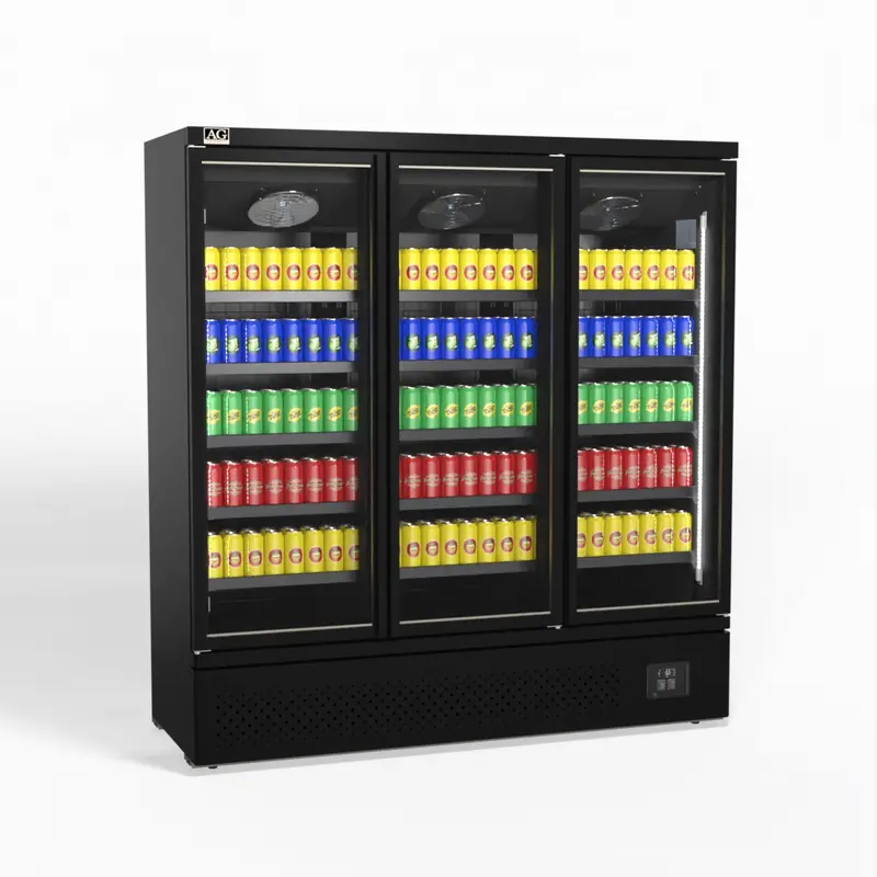 Ag Supermarket Upright 3-Door Glass Display Fridge – Csb1500 (1539 L) 1
