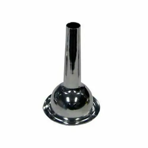 Alfa International #22 Bell-Shaped Sausage Stuffer Tube – 1/2-Inch Hole, 6.5-Inch Length 1