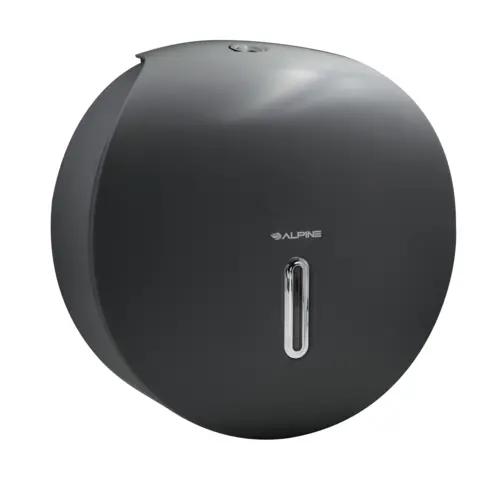 Alpine Alp450-Gry Surface-Mount Jumbo Bath Tissue Dispenser – Gray Finish 1