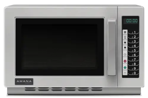 Amana Rcs10Ts Stackable Countertop Microwave – 1000W, 120V, Space-Saving Commercial Design 1