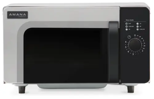 Amana Rms10Dsa Commercial Microwave – 1000W, 0.8 Cu Ft, Dial Interface, 120V 1