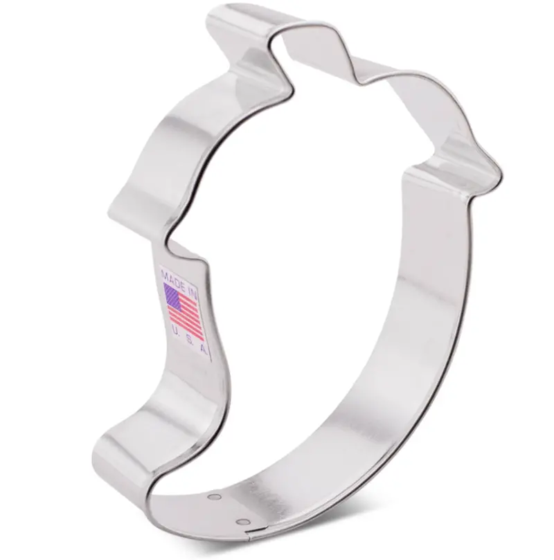 American Cookie Cutter Co. 1090A Chili Pepper Shape Tin-Plated Steel Cutter 1