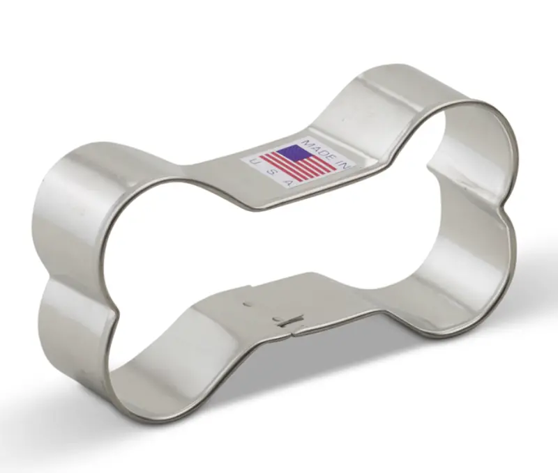 American Cookie Cutter Co. 4558A Dog Bone Cookie Cutter (3.5") 1