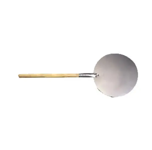 American Metalcraft 17135 Round Pizza Peel – 13.5-Inch Aluminum Blade With 21.5-Inch Wood Handle 1