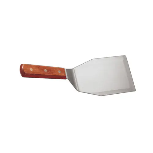 American Metalcraft 19075 Dual-Use Turner & Server – Wood-Handled Hamburger Flipper And Pizza Slice Tool 1