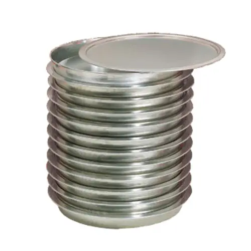 American Metalcraft 7009 — 10.5-Inch Round Aluminum Pizza Pan Separator And Lid 1