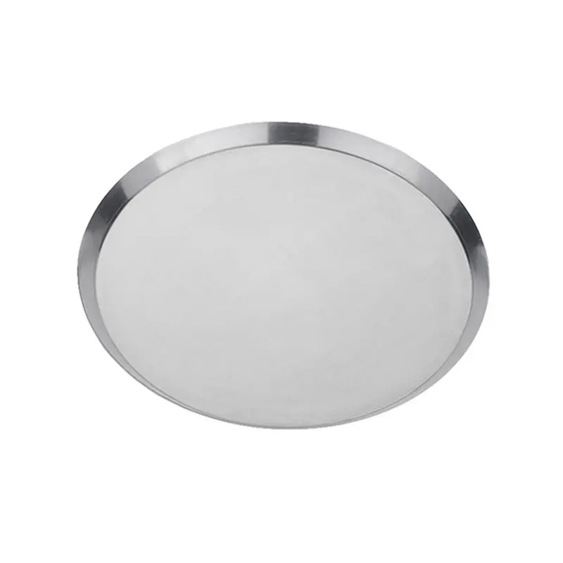 American Metalcraft Car14P 14-Inch Perforated Aluminum Pizza Cutter Pan 1