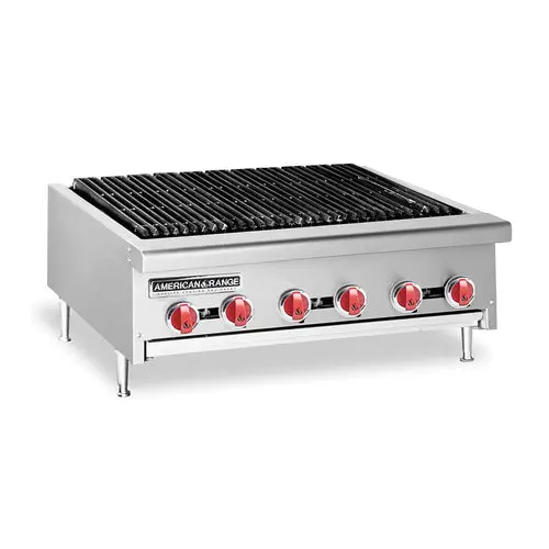 American Range Aerb-30 30-Inch Countertop Radiant Gas Charbroiler 1