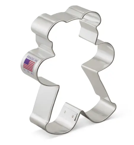 Ann Clark 1203A Teddy Bear Cookie Cutter – Food-Safe Steel 1