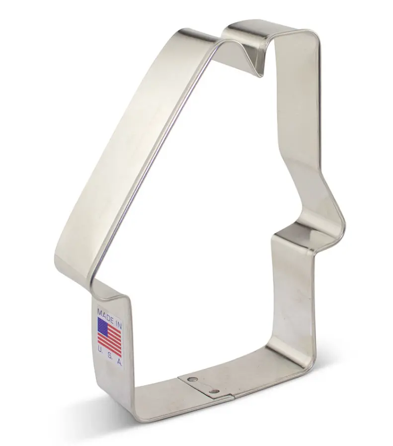 Ann Clark 7055A Gingerbread House-Shaped Cookie Cutter – Stainless Steel 1