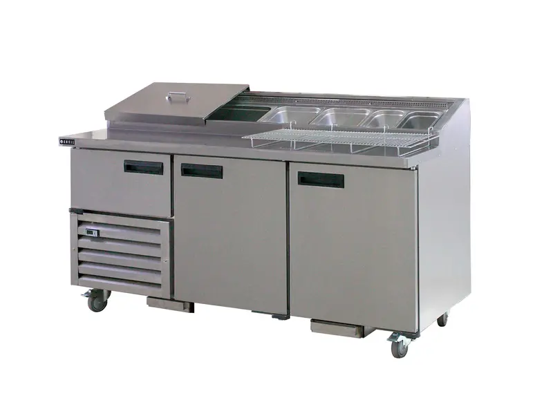 Anvil 1800Mm Under-Bar Pizza Prep Station 1