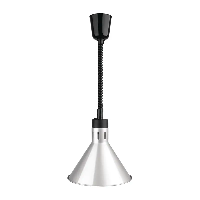 Apuro Conical Silver Retractable Heat Lamp Shade – Dy464-A 1