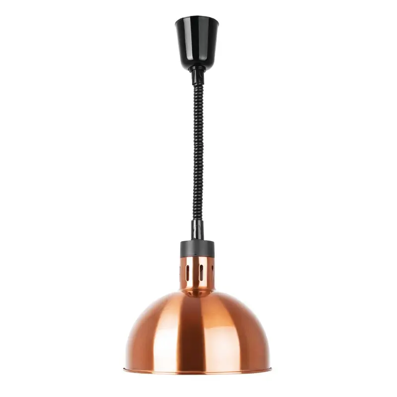 Apuro Copper-Finish Dome Retractable Heat Lamp Shade – Dy460-A 1