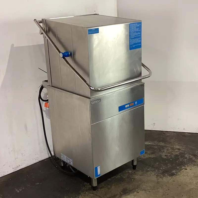 Asgood Ptd601D High-Capacity Pass-Through Dishwashing System 1