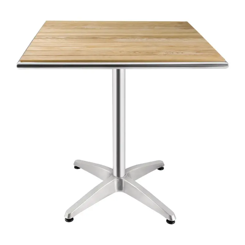 Ash-Finished Square Table Top – 700Mm Diameter 1