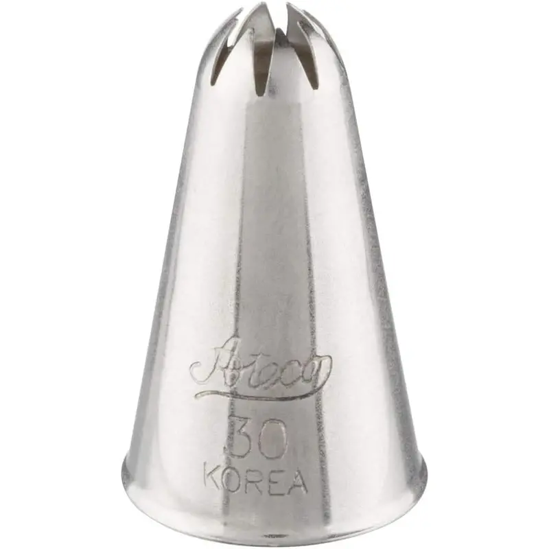 Ateco 30 Stainless Steel Closed Star Tip For Professional Cake Finishing 1