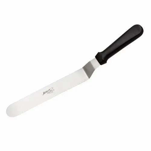 Ateco 9.75-Inch Tapered Offset Spatula With Lightweight Plastic Handle 1