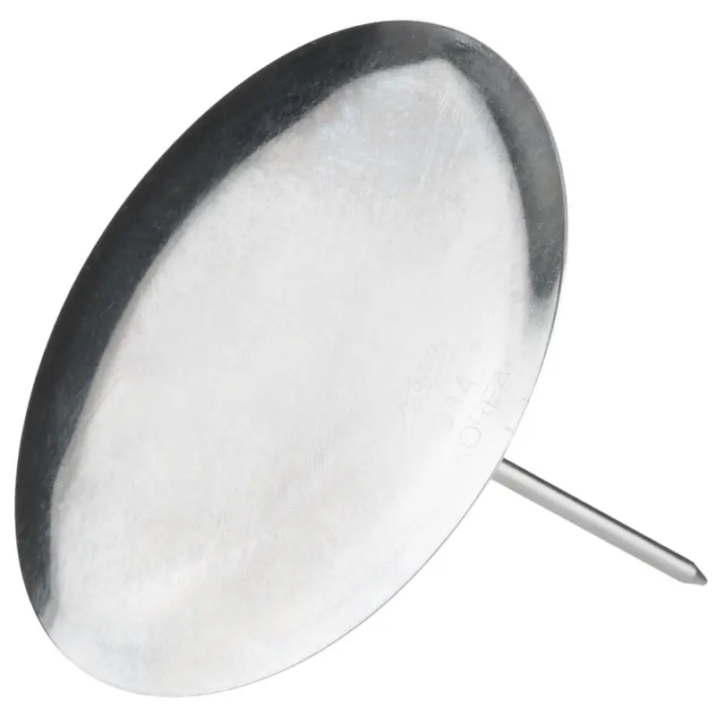 Ateco Flat Flower Nail — 2.75" X 2.625" Stainless Steel Decorating Base 1