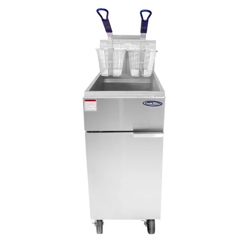 Atosa Atfs-40-Lp 40-Pound Lp Gas Floor Deep Fryer 1