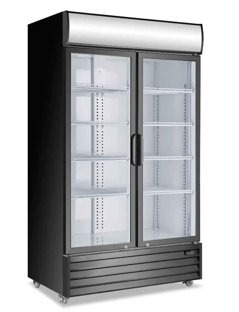 Atosa Dual-Glass-Door Undercounter Refrigerator P1000Wb-A 1