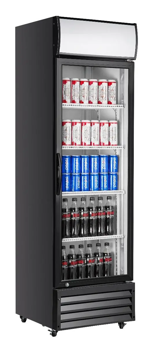 Atosa P380Wa Single-Glass-Door Wall-Mount Refrigerator 1