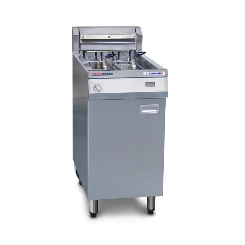 Austheat Af812 Freestanding Dual-Basket Electric Fryer 1