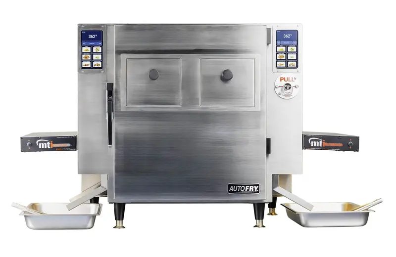 Autofry Mti-40C Countertop Double-Basket Deep Fryer 1