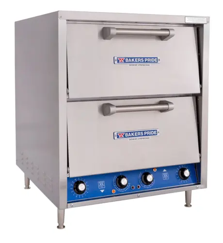Bakers Pride P44S Electric Countertop Pizza & Pretzel Deck Oven 1