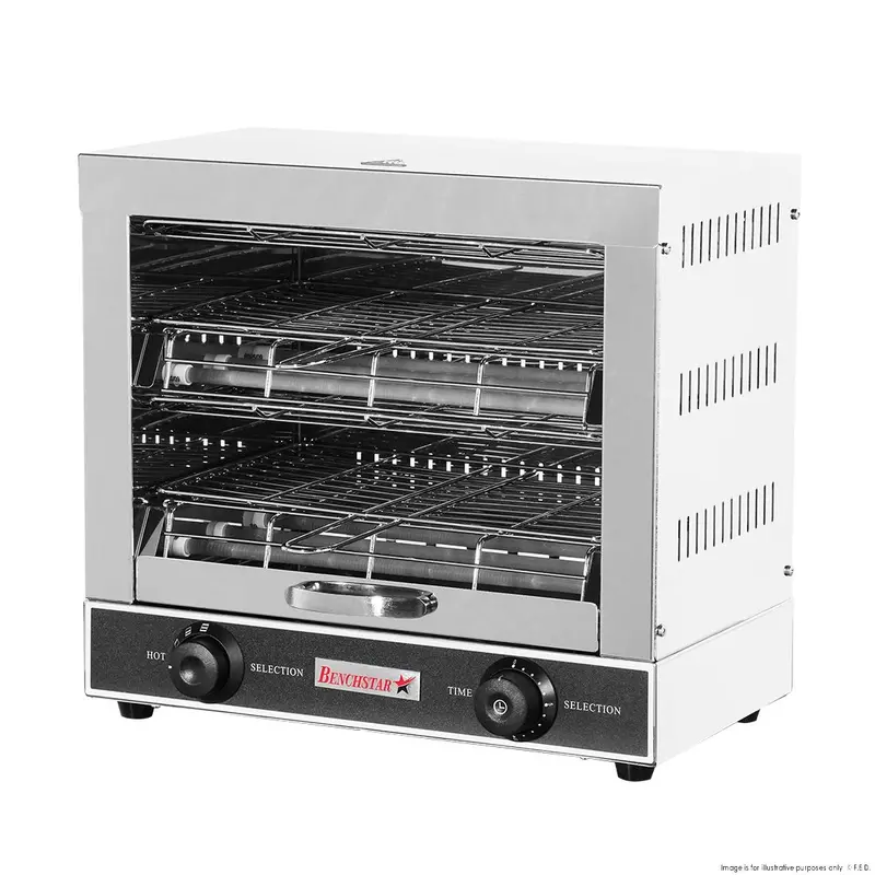 Benchstar At-360Be Toaster-Griller Salamander – Compact Commercial Design 1
