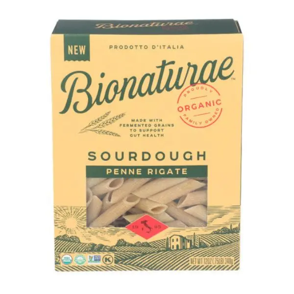 Bionaturae Organic Sourdough Pasta, Bronze-Die Cut 2