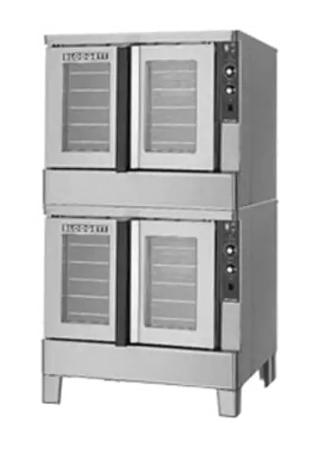 Blodgett Zeph-200-E Dbl Zephaire Double-Stack Electric Convection Oven – Full-Size 1