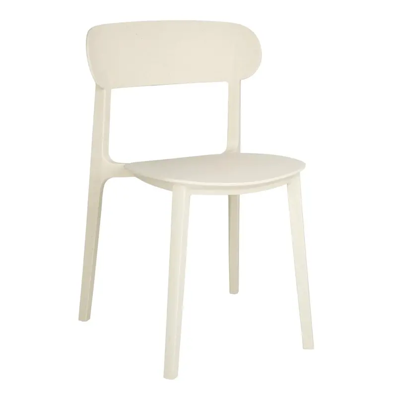 Bolero Eden Cream Upholstered Side Chairs – 2-Piece Set 1
