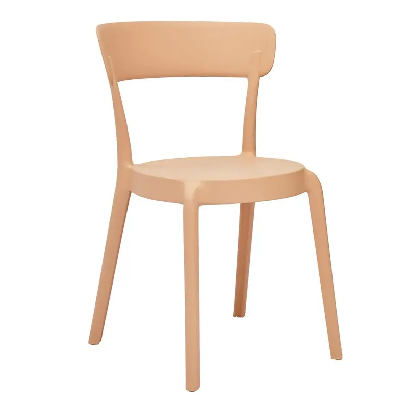 Bolero Mila Café Chairs – Light Salmon, Set Of Two 1