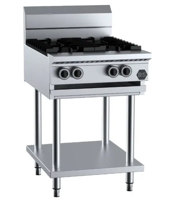 B+S Bt-Sb4 Four-Burner Gas Cooktop – 839837 1