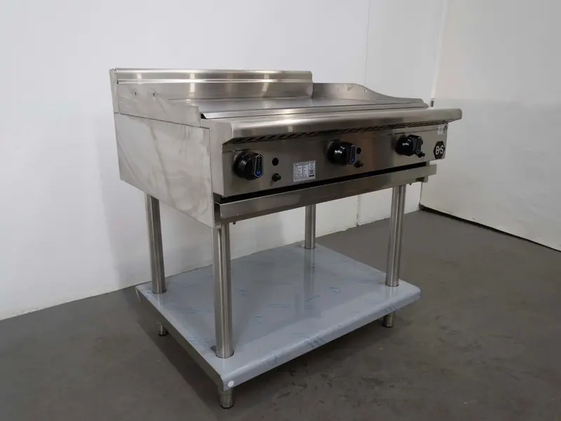 B+S Grp-9 Professional Flat-Plate Griddle – 900Mm Width - 851133 1