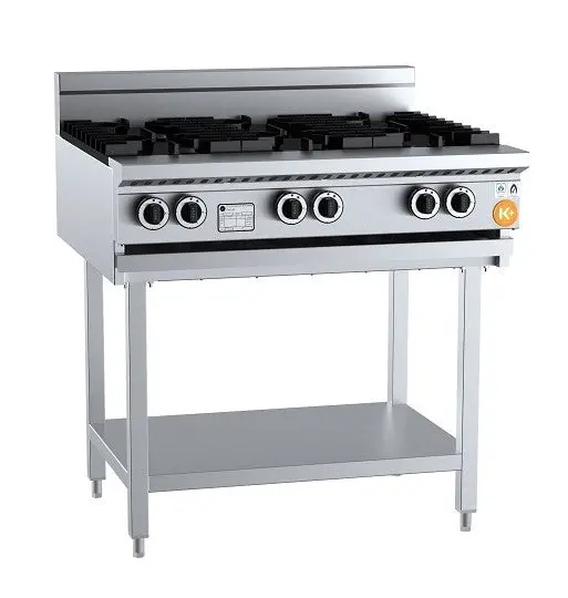 B&S Kbt-Sb6 Refurbished 6-Burner Cooktop 1